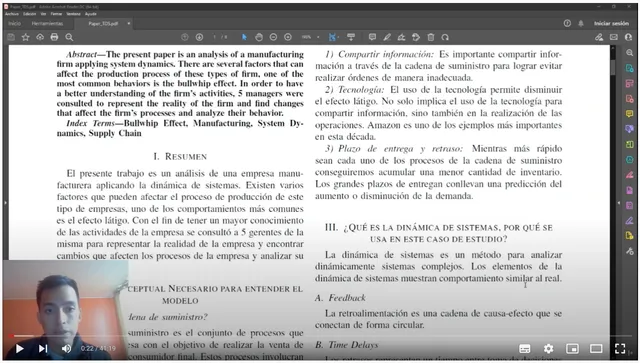 Applying System Dynamics to a Manufacturing Company – UNI – FIIS 2022–1