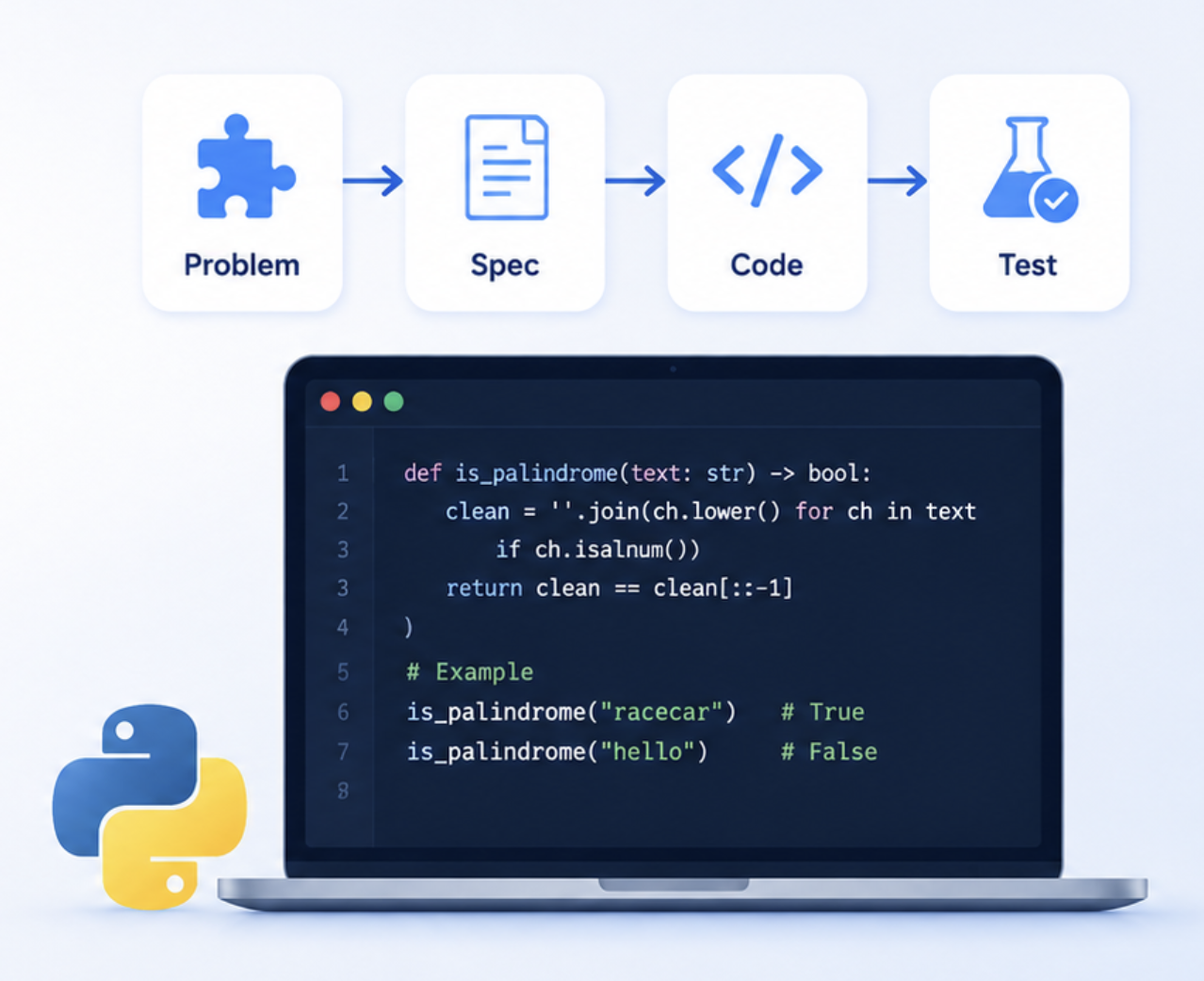 Cómo enseñar Python usando Spec-Driven Development en Empresas
