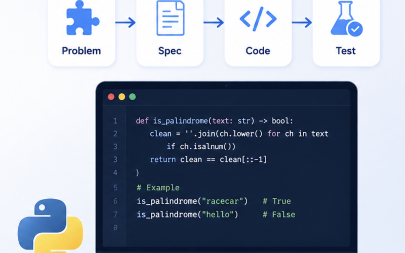 Cómo enseñar Python usando Spec-Driven Development en Empresas